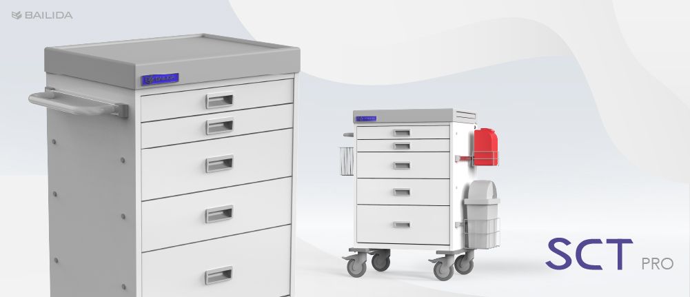 Chariot de procédure d'entrée de gamme de BAILIDA.