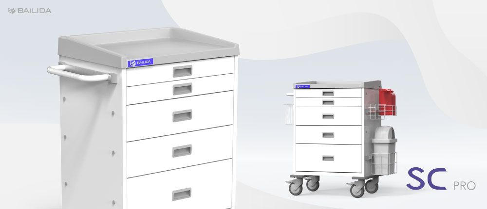 BAILIDA's entry-level procedure cart.