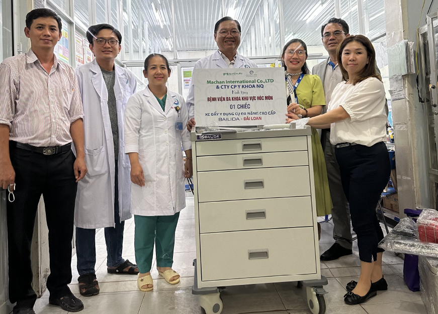 Hôpital général de la zone de Hoc Mon.