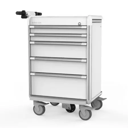 Motorized Treatment cart (EX Series) - BAILIDA Motorized Medical Cart enhances safety and efficiency in hospitals by smoothly transporting equipment and supplies.