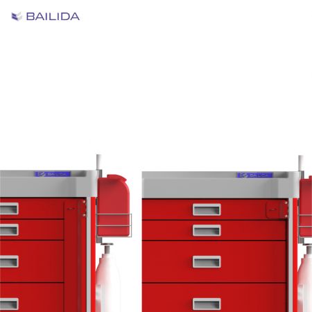 Système de verrouillage à dégagement rapide ou barre de verrouillage pour un tiroir ou tous les tiroirs.