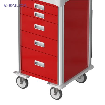 Bumper de alumínio resistente a impactos com função de código de cores.