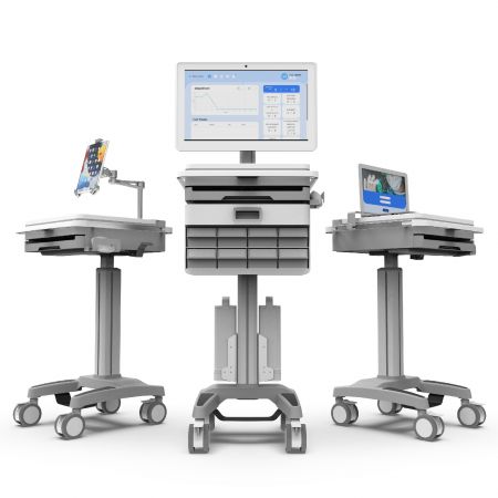 Workstation on Wheels (NEXUS) - BAILIDA NEXUS Smart Medical Workstation.Specially designed for efficient ward rounds with a lightweight structure.