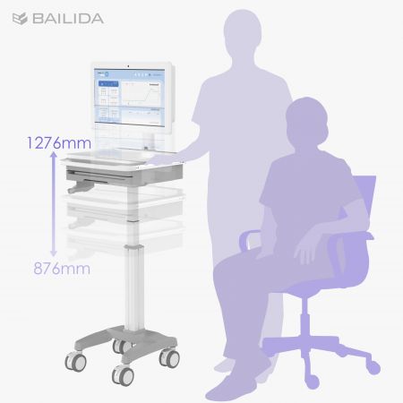 Accommodates Various Heights.