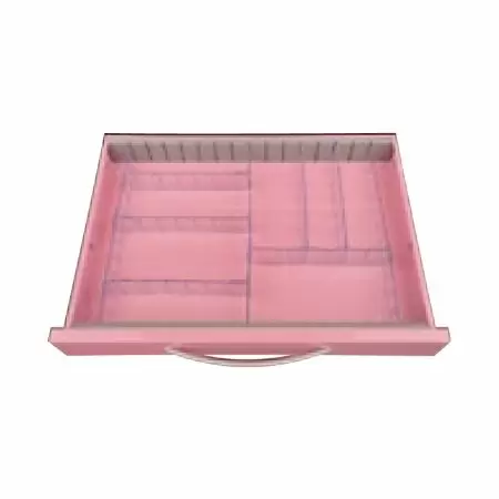 BAILIDA 3”Adjustable Divider Set in Drawer - Medical 3” Length Adjustable Drawer Divider Set.