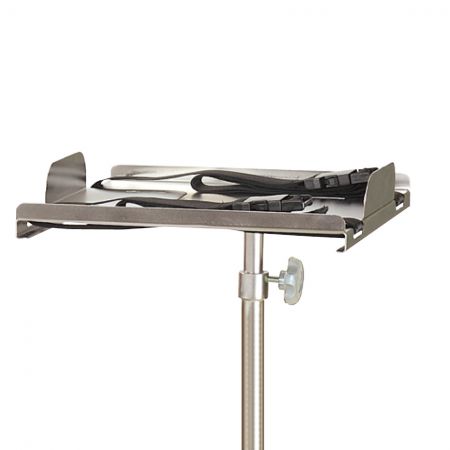 BAILIDA Aluminum Defibrillator Shelf with Cushion for EX series - Wide Adjustable Defibrillator Shelf