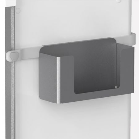 Distributore monoguanto BAILIDA con binario laterale per serie EX - Porta scatola singola per guanti medici