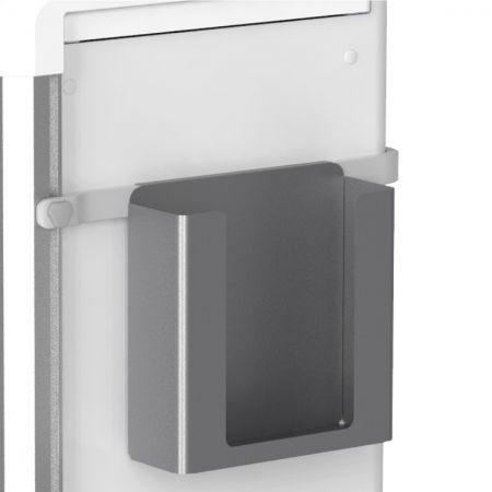 BAILIDA Dobbel hanske dispenser med side skinne for EX-serien - Medisinsk dobbel hanskeboks holder