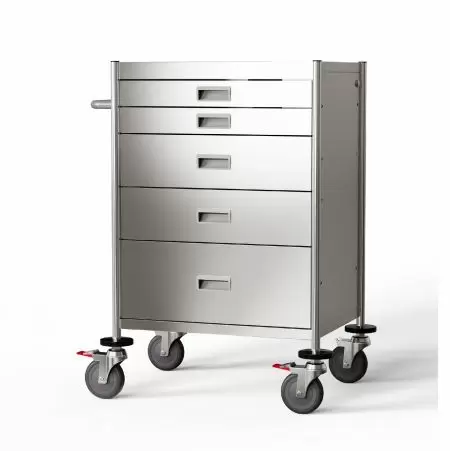 Stainless Steel Medical Cart