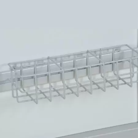 BAILIDA Wire Bottle Holder with Side Rail or Back Rail - Medical Bottle Holder.