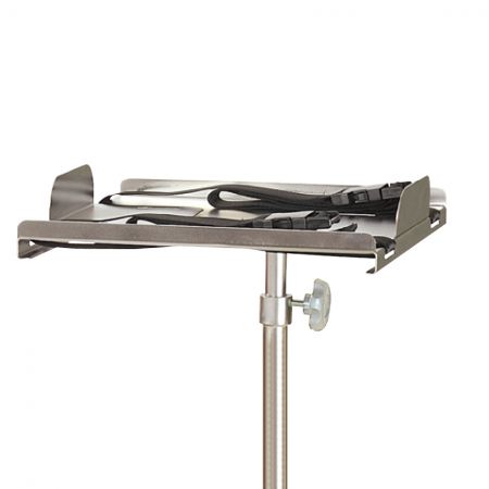 BAILIDA Aluminum Defibrillator Shelf - Wide Adjustable Defibrillator Shelf.