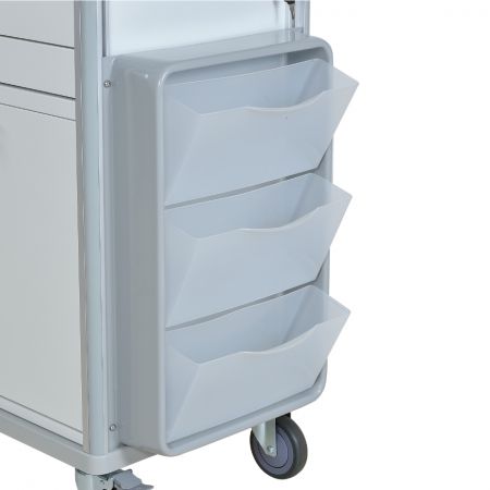 Zestaw szuflad bocznych BAILIDA - Zestaw bocznych szuflad z regulacją nachylenia.