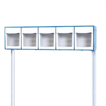 BAILIDA Large Tilt Bin Organizer - Quick Access Storage Tilt Bin System.