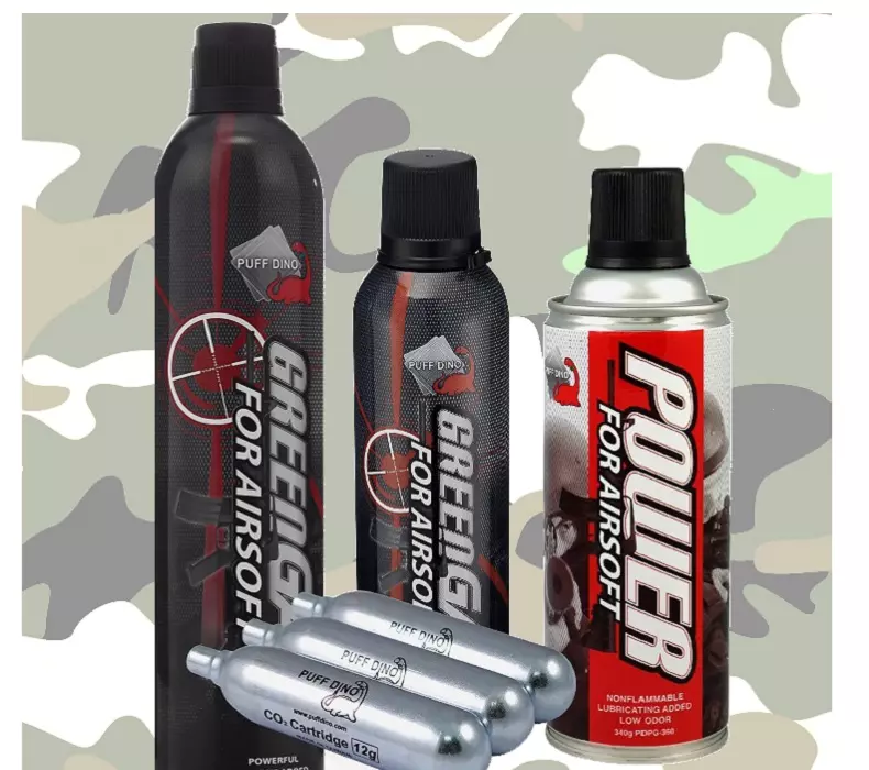 Airsoft Gas - PuffDino Gas - Stable perfection