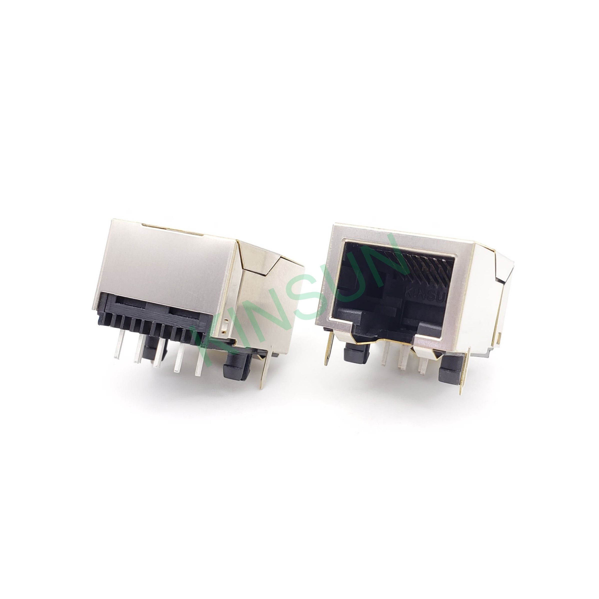 Shielded Rj12 Side Entry Latch-Down Very Low Profile Shielded RJ11 RJ12 RJ14 RJ45 ...