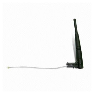 2,4 GHz Wi-Fi Bluetooth-antenn med 2,4 GHz frekvens, 1,0 dBi hög förstärkning.