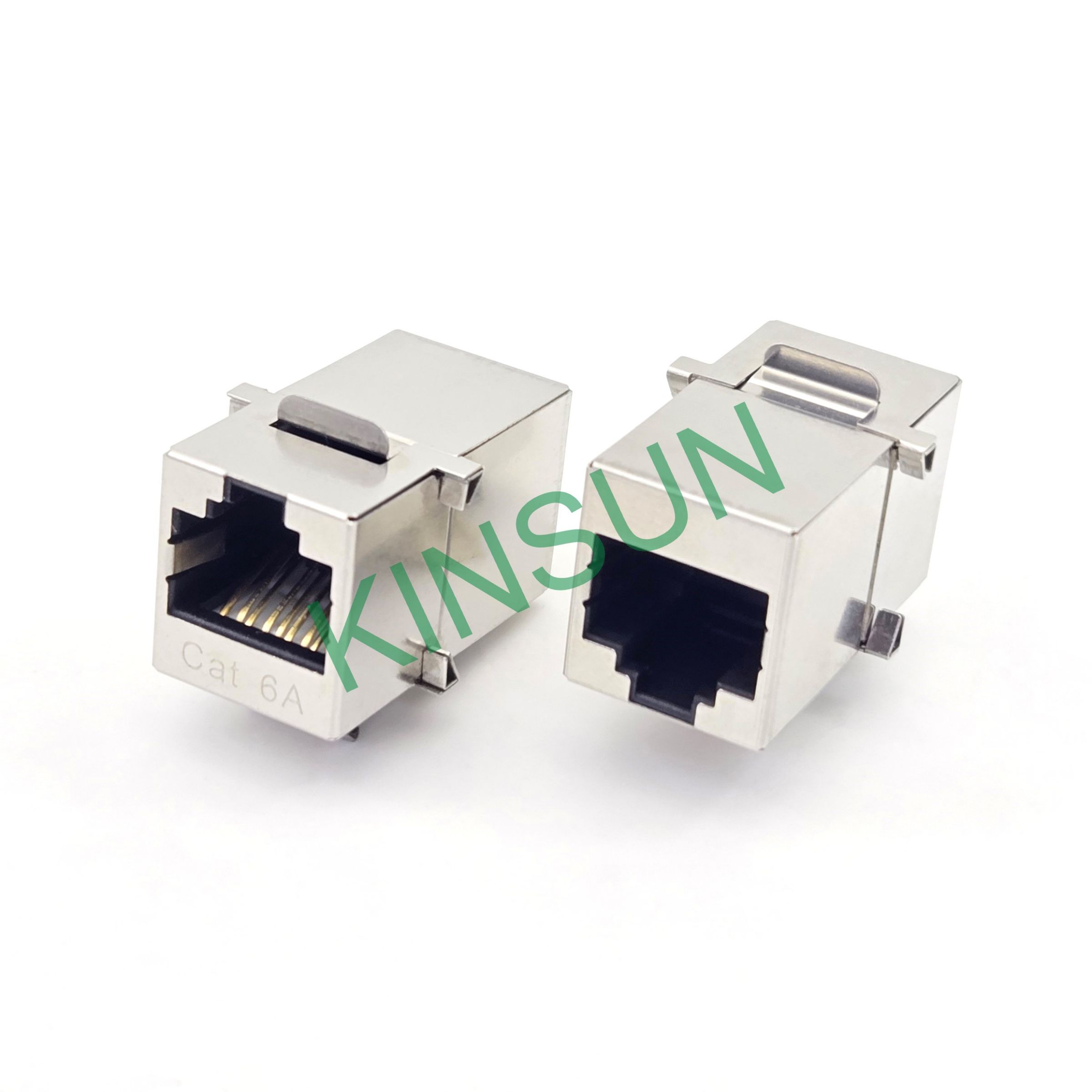 Keystone Coupler RJ Jack for RJ11 / RJ12 / RJ45 / RJ50 – Supports CAT3 ...