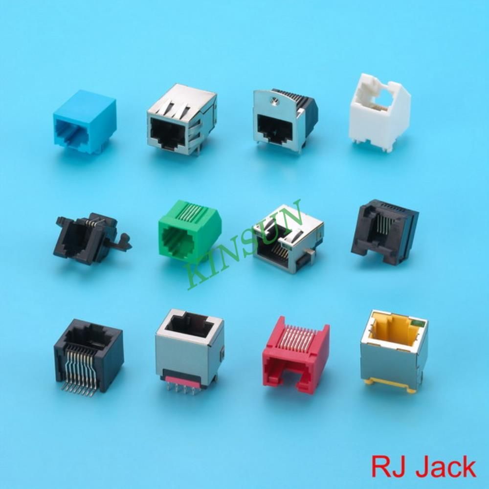 PCB-Mount Bottom Entry RJ Jack