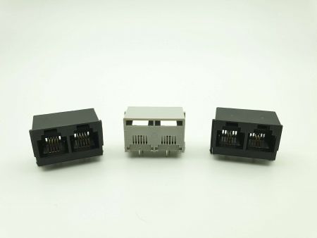 Vtičnica PCB z bočnim vstopom (večportna, RJ11, UTP) - Vhodna vtičnica za PCB s stranskega vstopa