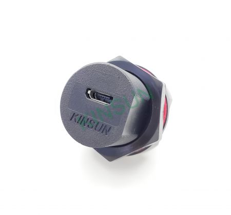 防水Micro USB連接器 - 螺牙式防水連接器