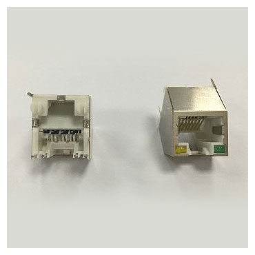 Connettore PCB a 45 gradi con LED