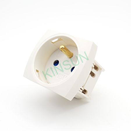 French Standard Type E Outlet Power Socket Screwless IDC 2P+E 16A ...