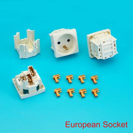 Европейская розетка - European Socket for 4501 Power Plug.