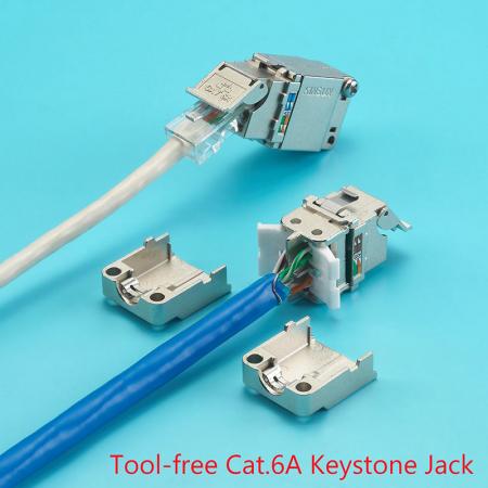 Keystone Jack - Неплъзгащ се жак за PCB