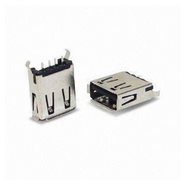 Vertical Mini USB Connector - USB 3.0 Standard-A Receptacle