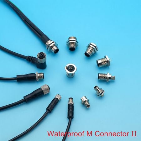 Connecteur étanche de la série M - Connecteur et câble M8, M9, M12