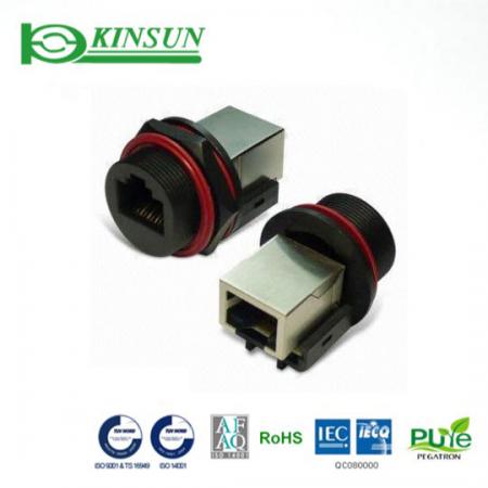 防水RJ45網絡接口 耦合器 - RJ45 防水耦合器