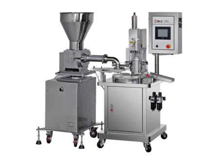 Máquina automática para prensar la corteza de tartas de huevo - Máquina automática para prensar la corteza de tartas de huevo (Número de producto: A303-2)