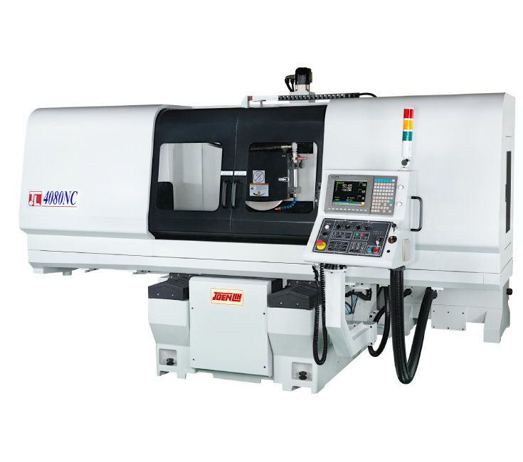 Sebuah mesin penggilingan permukaan CNC perwakilan di Joen Lih Machinery (JL-4080CNC-H)