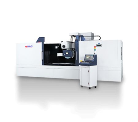 (Cantilever Series) Fully Auto High Precision Surface Grinding Machine - The front view of the (Cantilever Series) Fully Auto High Precision Grinder