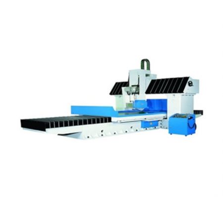 (Double Column Series) Fully Auto High Precision Surface Grinding Machine - The front view of (Double Column Series) Fully Auto High Precision Grinder