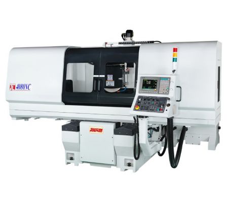 (400 x 800 mm) Mesin Penggiling Permukaan Presisi CNC Hidrolik - Tampilan depan keseluruhan dari Penggiling CNC Hidrolik (4080CNC-H)