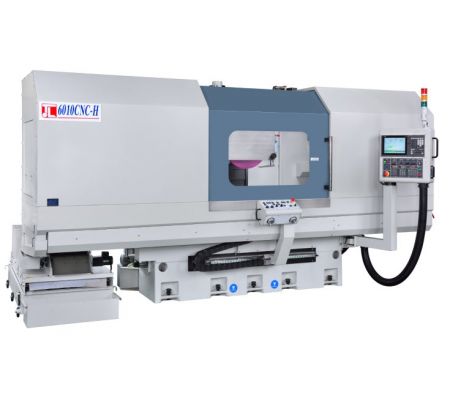 Mesin Penggilingan Permukaan Presisi CNC Hidrolik (Column Series) - Tampilan depan keseluruhan dari (Column Series) CNC Grinder Hidrolik