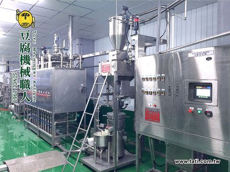 自動標準型豆奶機 - 大地興標準型自動豆奶機(SMA-90RF / SMA-180RF),高效率商用豆漿生產設備