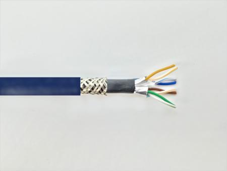 Kategorie 7 Hoch belastbares, flexibles Industrie-LAN-Kabel - Cat. 7 Doppelmantel