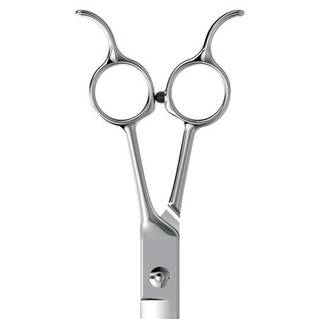 Even Set Handle Feature Japanese 440C Pet Scissors - 1.