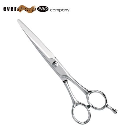 Butterfly Even Handle Straight Haircutting Scissors - Beauty Hair Scissors 440C Even Handle Removable Finger Rest