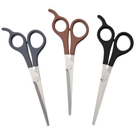 Ciseaux de coupe de cheveux à poignée équilibrée pour usage domestique - 2.