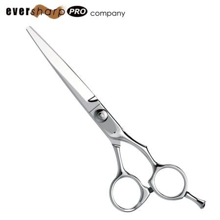 Classic Big Finger Ring Offset Handle Haircut Shear - List of Hairdressing Scissors Suppliers Manufacturers Taiwan