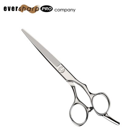 Masculine Looking Offset Handle Haircut Straight Shears - Professional Hair Scissors Customized Brand Taiwan Products
