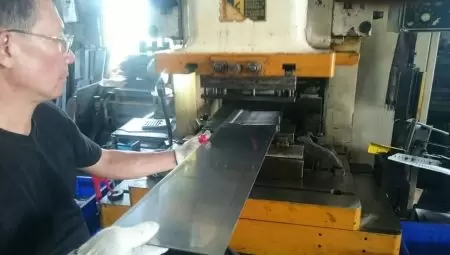 Estampagem em Aço Inoxidável