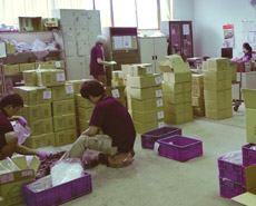 Stainless steel handrail and balustrade components packing