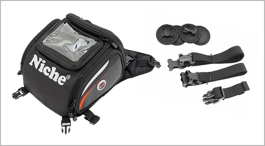 Bolsa de tanque de moto al por mayor con bolsillo para GPS., Chalecos y  bolsas de herramientas de grado profesional: organice y acceda a su equipo  de manera eficiente