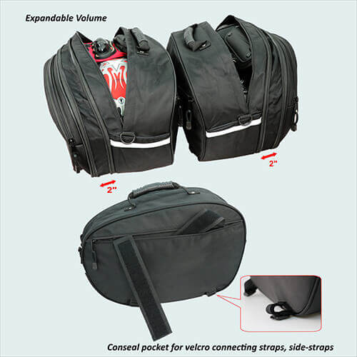 Sac de rangement pour selle arrière de moto avec housse imperméable pour casque  universel, sac à dos de voyage, sac à dos extensible : : Auto