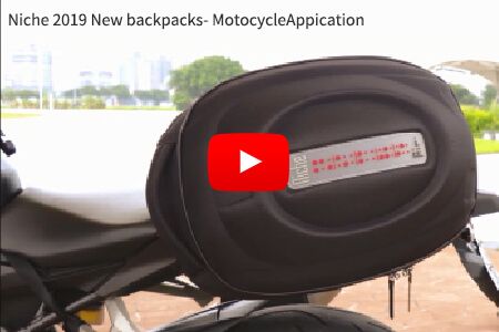 Niche 2019 Nové batohy - Motocyklová aplikace