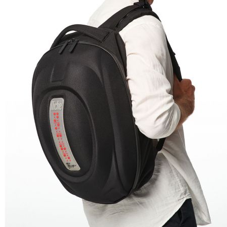 Waterproof hard shell backpack, flexible and strong structure safer than normal backpack, practical and stylish backpack.